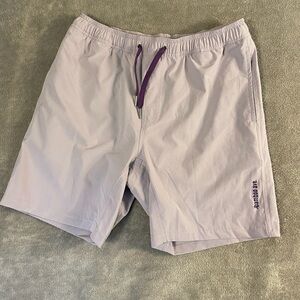 Bamboo Ave Men’s Lilac 7 Inseam Shorts Size Medium Recycled Materials Stretch